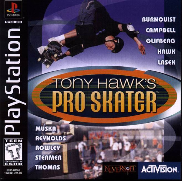 Game de Tony Hawk foi crucial para popularizar cultura do skate no